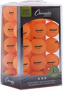 Best Champion Sports Tournament 3 Star Table Tennis Balls - Multiple Colors Review 