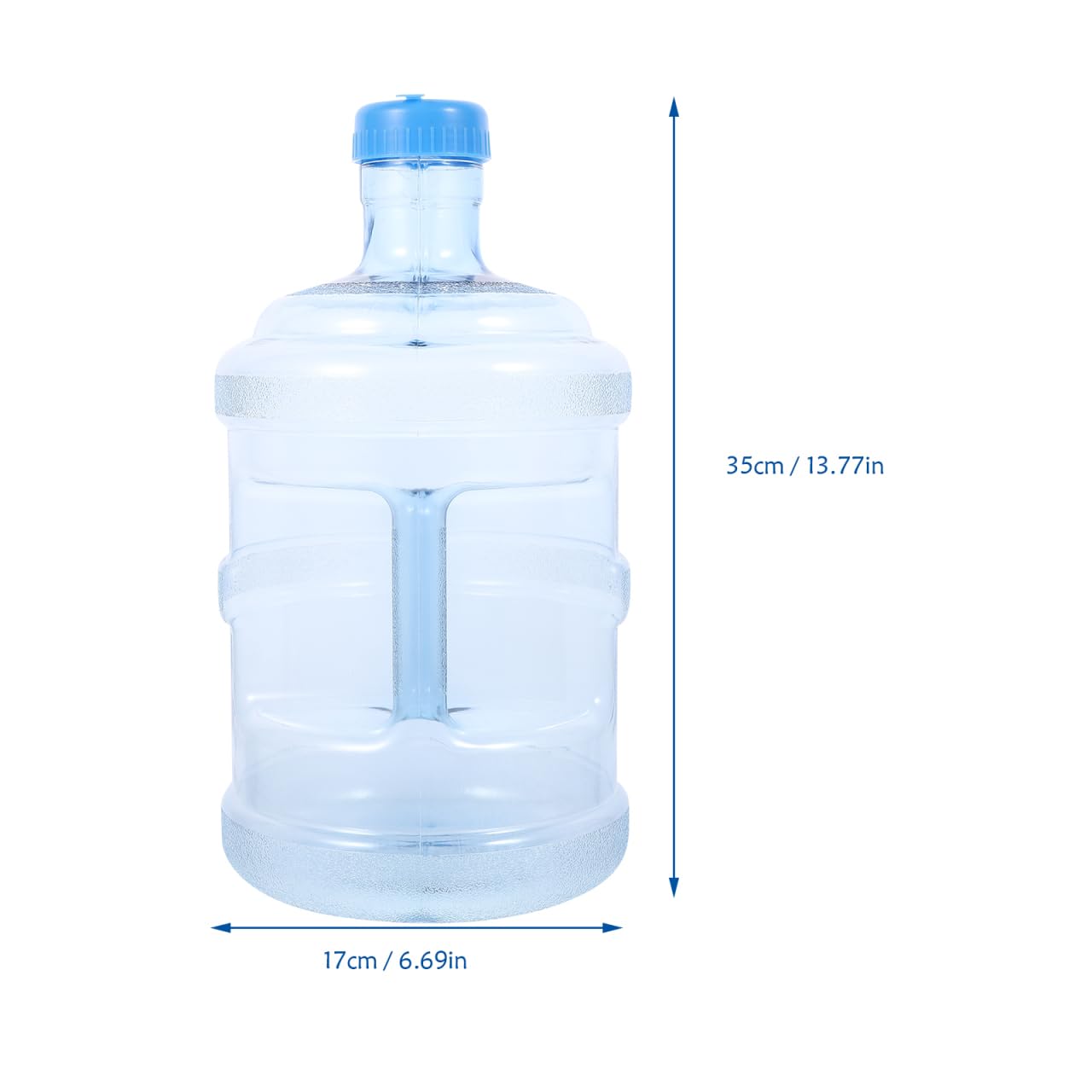 5 Liter Große Trinkflasche Groß: Mineralwasser-Trinkwasserbehälter, auslaufsicherer Trinkwasserkanister & Wasser Kanister, wiederverwendbare Wasserflaschen – Camping, Picknick, Wasserspeicherung