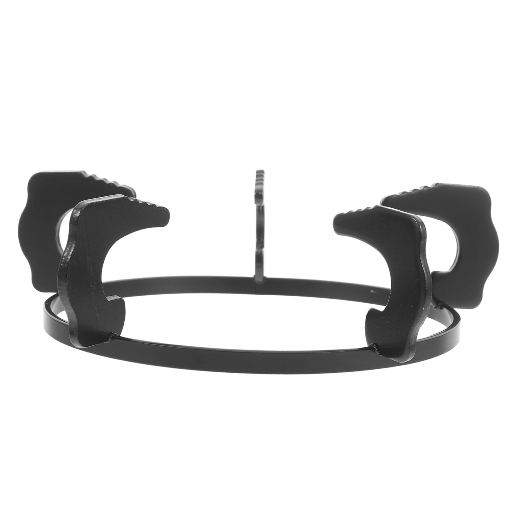 Cabilock Gas Stove Bracket Non Slip Pot Support Iron Rack for Wok Cooking Easy to Clean Kitchen Accessory for Gas Burners and Stoves