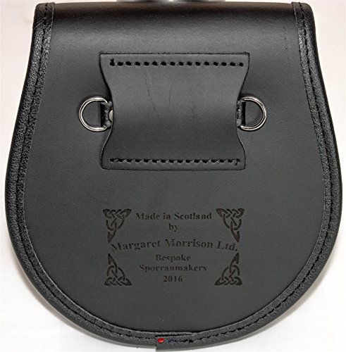 Ross Leather Day Sporran Scottish Clan Crest #TOP2