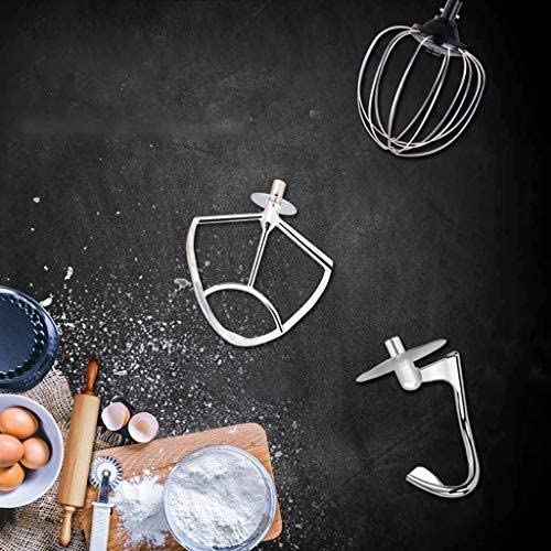 MOSHUO Standhandmixer Standmixer Edelstahl-Neigungskopf 4,5L 9-Gang-Multifunktions-Heimküche Vollautomatische kleine… – Bild 3