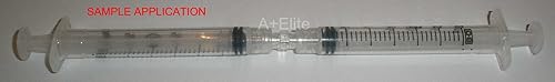 Miniatura 3 de A+Elite Luer Lock hembra a hembra Luer Lock Conectores de jeringa Adaptadores 10/PK de policarbonato autoclavable no estéril Rapidfill FLL a FLL