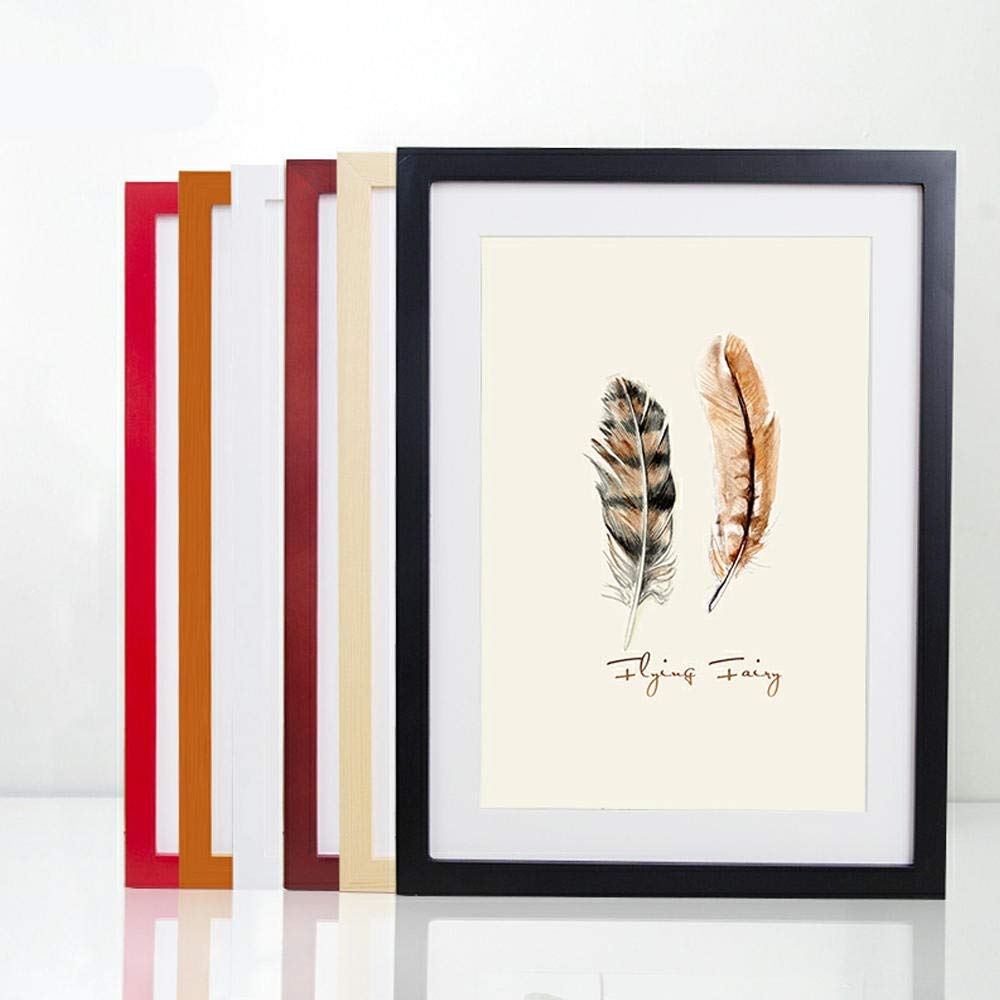 Bilderrahmen Bildergalerie Modern Massivholzwand 30,5 × 40,6 cm Grün