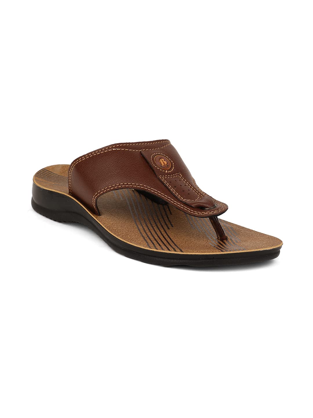 Bata Mens DADO Brown Slipper (B09W61X68D) Amazon Price History, Amazon Price Tracker