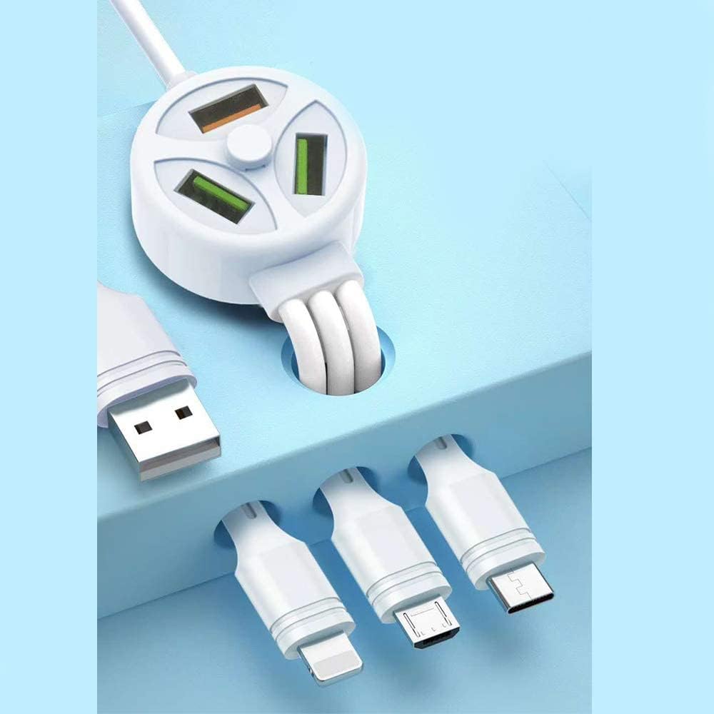 6 in 1 Extended Fast Charging USB Data Cable 3 Plug and 3 USB Port for iPhone Android Type C Charger Micro Lightning Type C All in 1 Cable with 3 USB Port (B0CSK4YQ4D) Amazon Price History, Amazon Price Tracker