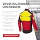 KÜBLER Workwear Forest Ultrashell Jacke | Forstjacke Herren mit CORDURA & Reflex-Elementen | Winddichte Schnittschutzjacke Herren | Atmungsaktive Forstjacke | Forstbekleidung | Forst Jacke