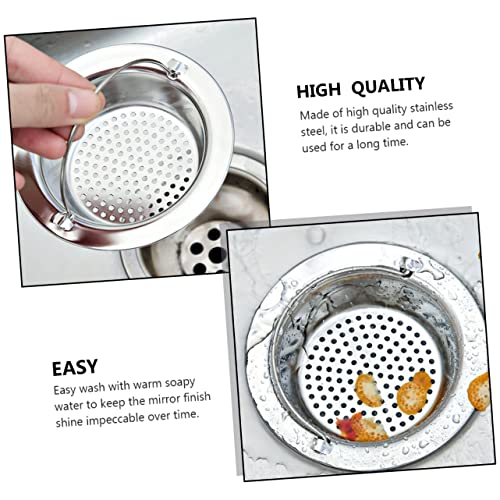 Coladores de acero inoxidable para cocina y baño 6 piezas miniatura 2