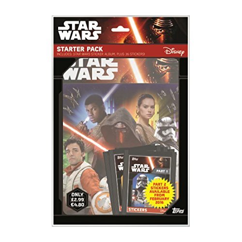 Star Wars swtfastp TFA Teil 1 Aufkleber Starter Packungen