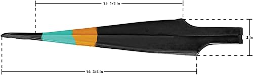 Miniatura 2 de Voit Aletas largas de goma flotantes, aletas de patas de pato, cómodas aletas de natación para hombres y mujeres, ideal para entrenamiento