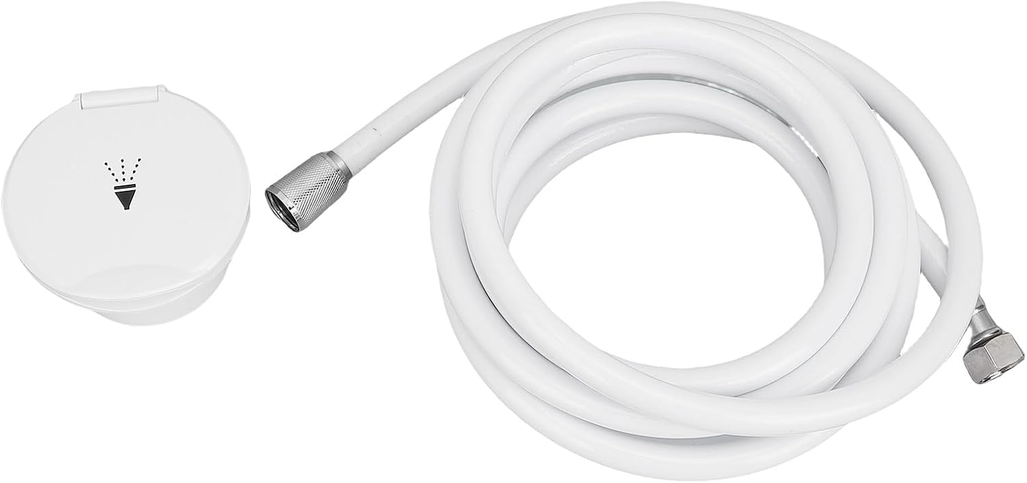 Powerful Water Saving RV Shower Head Kit, with Stainless Steel Hose, for Yacht, RVs, and Camping