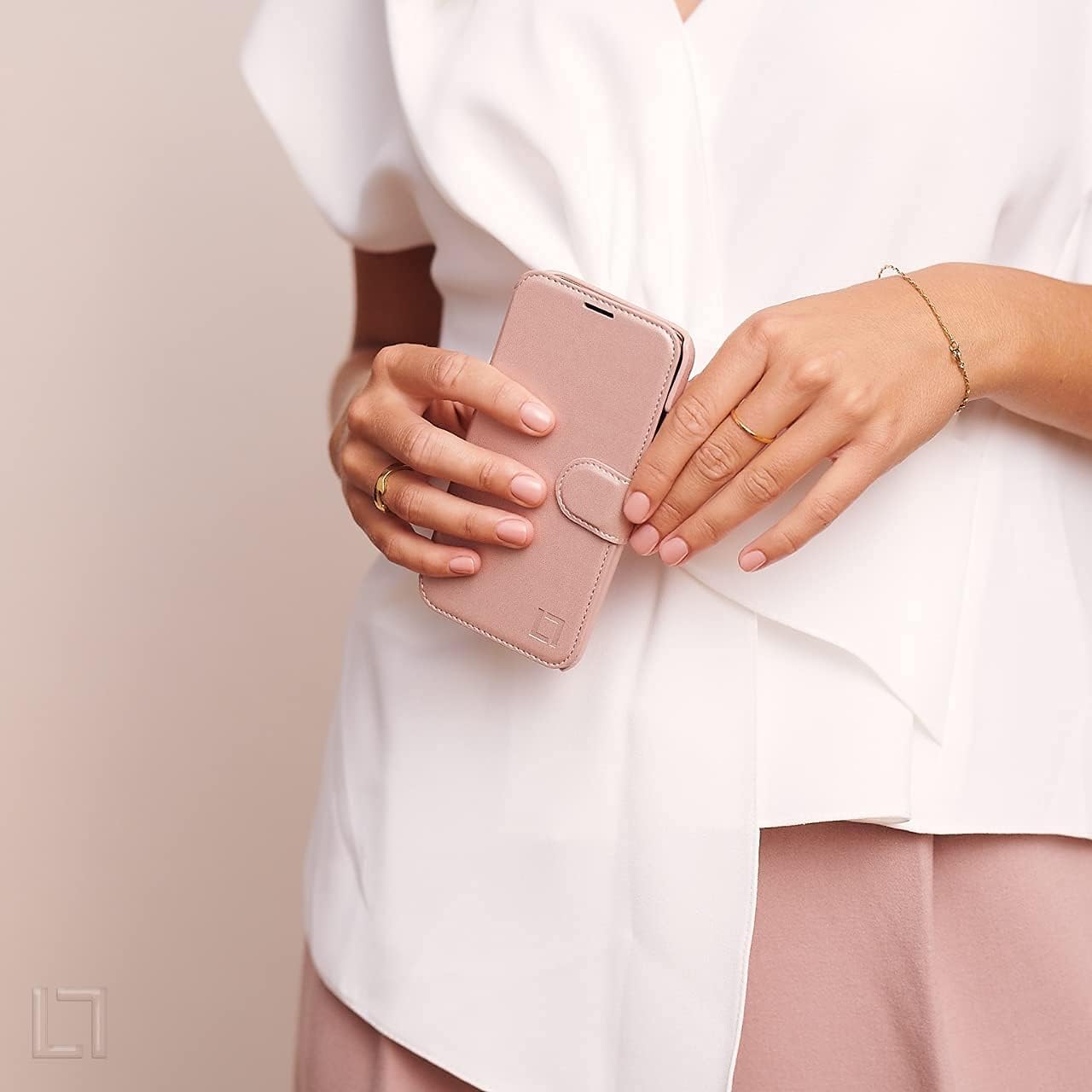 Onе-Dау Sаlе: Uр tо 50% оƒƒ LUPA Legacy iPhone 11 Wallet Case for Women and Men - Case with Card Holder - [Slim + Durable] - Faux Leather -Flip Cell Phone case- i Phone 11 Purse Cases - Folio Cover - Rose Gold