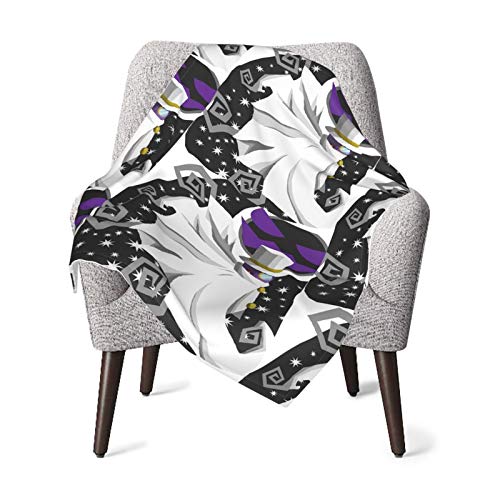 Count Bleck Baby Blanket Super Soft Printed Blanket Receiving Blanket for Boys Girls, Stroller, Crib, Newborns, Receiving