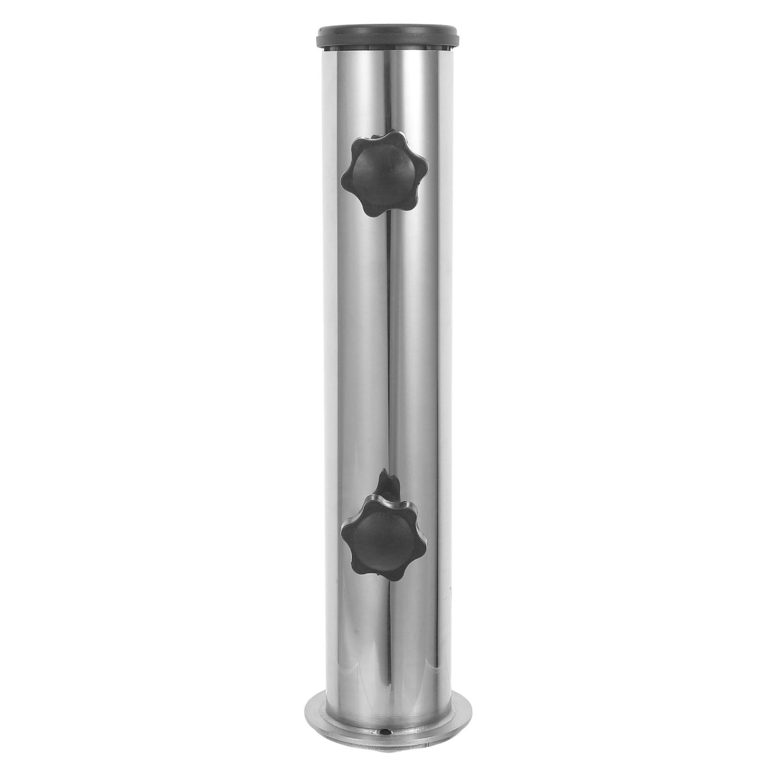 Soporte para sombrilla de jardín de acero inoxidable con tubo modular y base fija