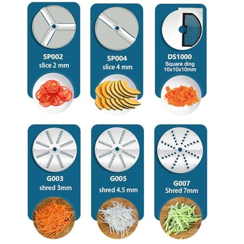 Cortadora Multifuncional Comercial de Verduras y Papas miniatura 5
