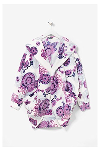 Preisvergleich Produktbild Desigual Housecoat Boho Jeans, Fleece-Pulli Supersoft, Gr. S / M