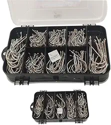 Anzol de Pesca Kit 200 Marine1/0,2/0, 3/0, 4/0, 5/0, 6/0,7/0