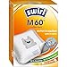 Produktbild Swirl M 60 EcoPor Staubsaugerbeutel (4 Beutel), reißfeste Staubbeutel für einige Miele & Hoover Staubsauger, 99,9% Filterung von Hausstaub & allergenem Feinstaub