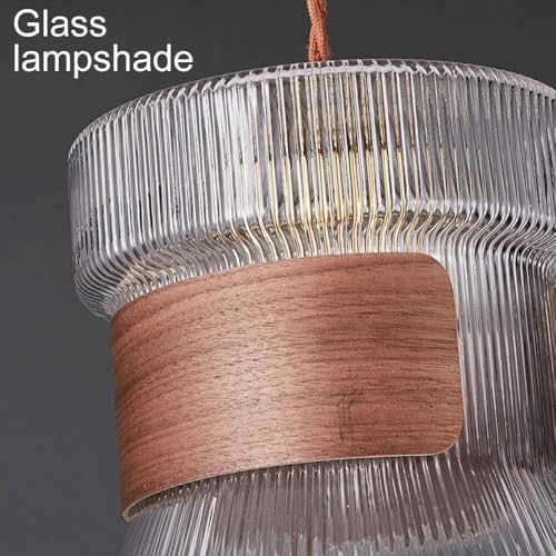 Lámpara colgante decorativa de vidrio para iluminación de cafeterías 7