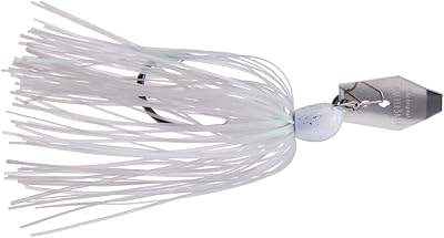Z-Man CBMM38-01 Chatterbait Mini Max Pearl Ghost 3/8 oz