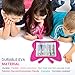 Simicoo iPad 9 8 7 10.2 iPad Air3 iPad Pro 10.5 EVA Butterfly Case for ipad 9 10.2 Kids case with Stand Light Shockproof Rugged Heavy Duty Kids Friendly Case for iPad 10.2 9th 8th 7th (Rose)