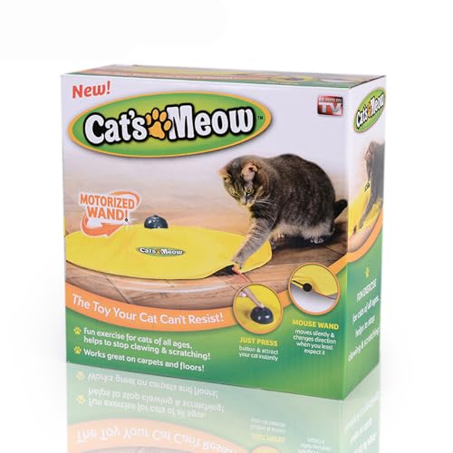 Buyter Cat Meow du Chat Souris Panique en Mouvement Jouet Interactif Kitty pour Chatons