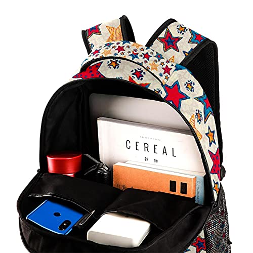 Excellent sac à dos d'école robuste et finitions étoiles