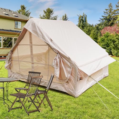 Carpa inflable para camping 2-3 personas, 4 estaciones miniatura 6
