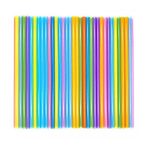 WUSJCOF Cannucce Colorate Riutilizzabili, 12 Pezzi Cannucce Lunghe per Bambini, Forme Arricciate Cannucce da Cocktail per Bevande Fredde, Cannucce da Festa per Compleanni e Matrimoni