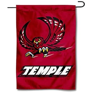 Temple Owls Garden Flag Yard Banner