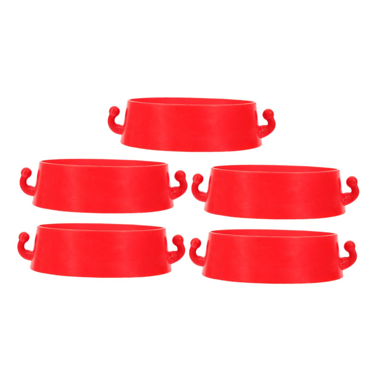 HAWILLOSCH 5pcs Plastic Traffic Cone Chain Connectors Easy Linking for Construction Safety