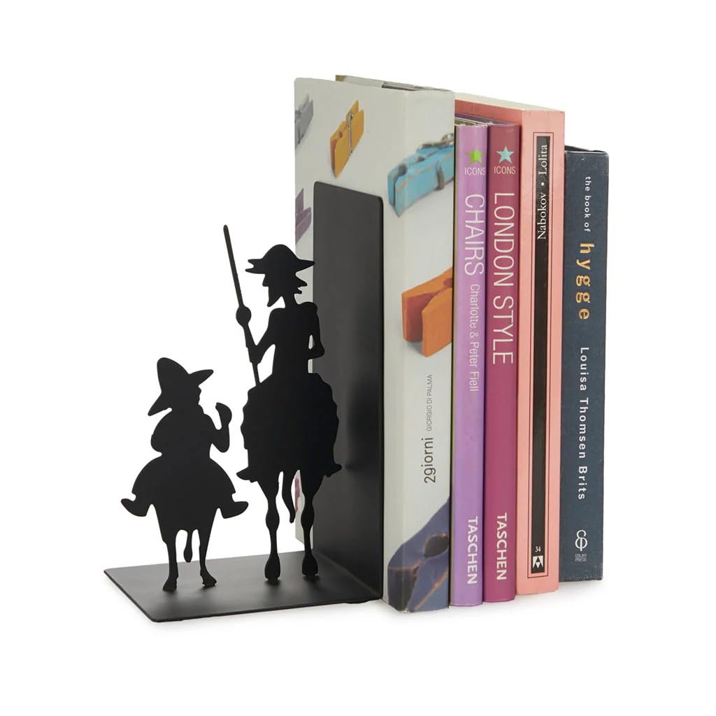 Balvi - Don Quijote sujetalibros de Metal. Inspirado en la Obra de Cervantes.