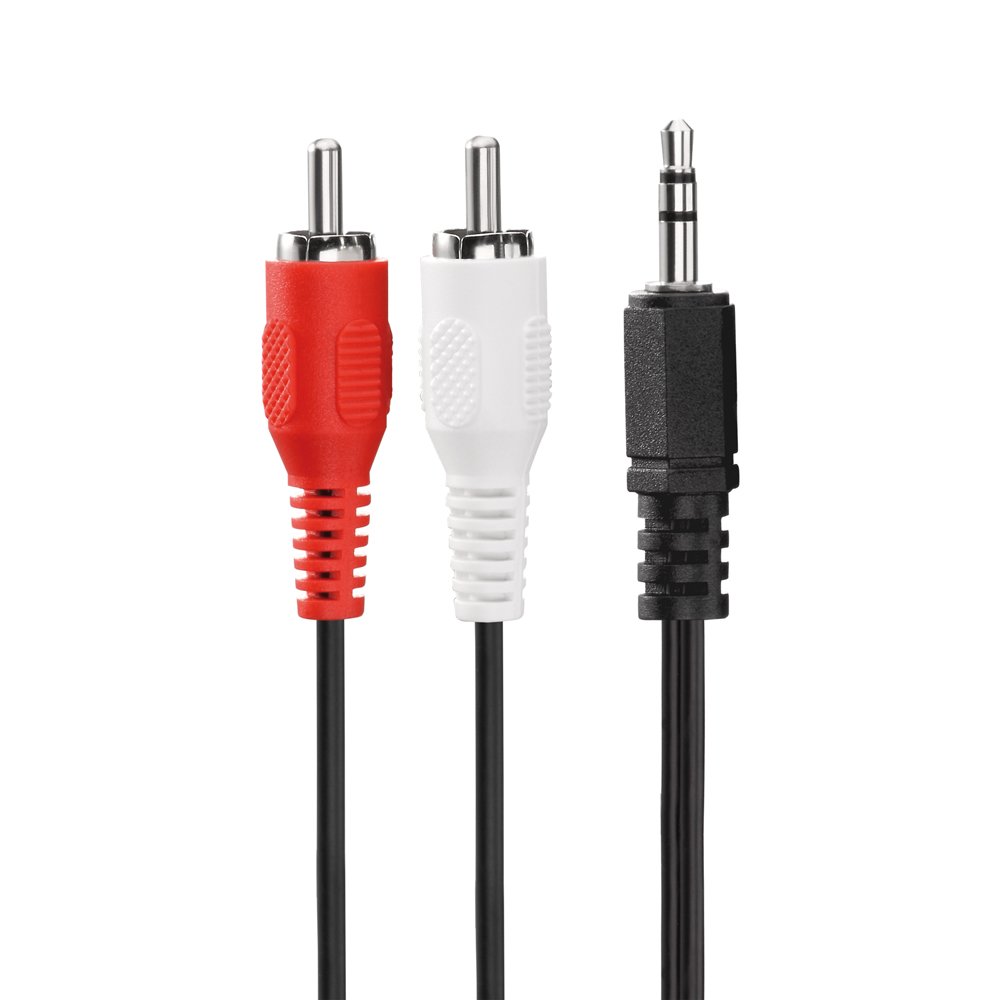 Blendend Cinch-Audiokabel | 5,0 M Länge, Für Verstärker, TV, CD-Player & Soundsysteme