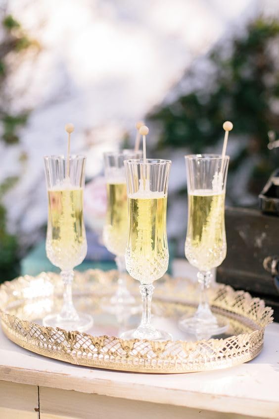 TARISSATARISSA Longchamp Champagne Flute Glass Set of 6 – 155ml