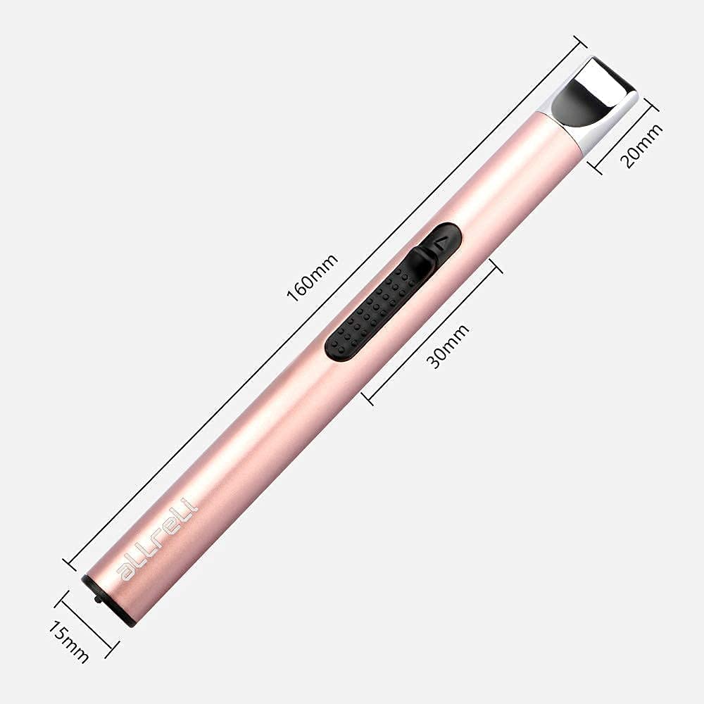 Allreli Candle Lighter Electric Rechargeable Flameless Windproof ...