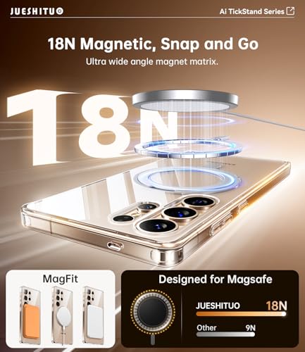 Coque Samsung Galaxy S25 Ultra JUESHITUO avec protection écran et objectif