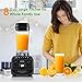 1500W Professional Smoothie and Shake Blender with 6 Programmed Settings, Pulse Feature, 67 Oz / 8 Cup BPA-Free Pitcher