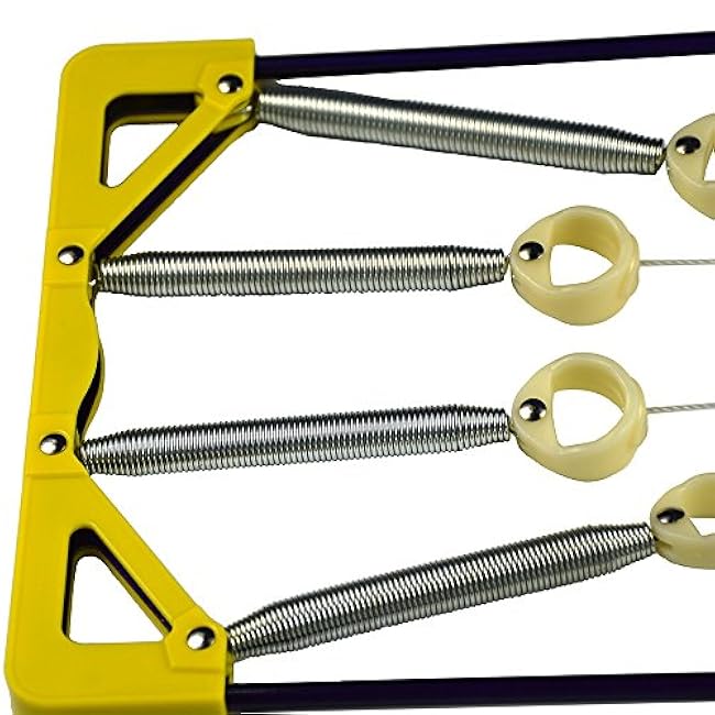 Finger Exerciser King- Hand & Finger Strengthener For Grip, Practice Guitar, Piano,or Practice playing Harp, Rock Climbing Training And Basketball Finger Training