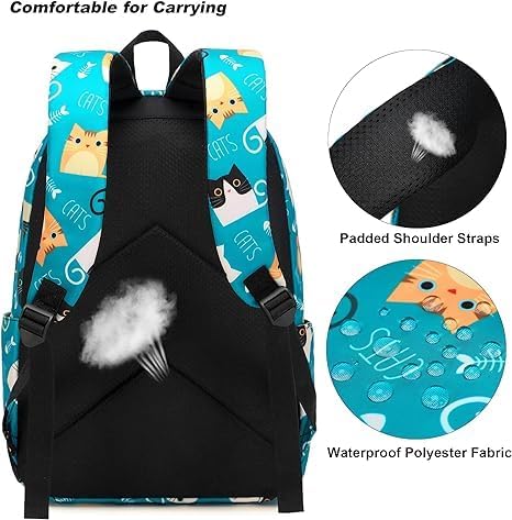 Image of Willton -Stylish Girls Backpack for School, College & Travel | Lightweight Casual Daypack with Spacious Compartments & Durable Design Trendy Travel Backpack for Teens