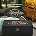 Personalized Wooden Keepsake Box Custom Engraved Adventure Memory Box for Couples Travel Souvenirs Photos Letters - Storage Memento Boxes for Wedding Gifts Newlyweds Anniversary Valentine's Day Gift