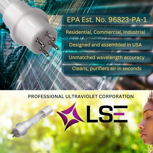 Bombillo UV LSE Lighting 8W Compatible DYN-403H 5 Pulg. T5F miniatura 4