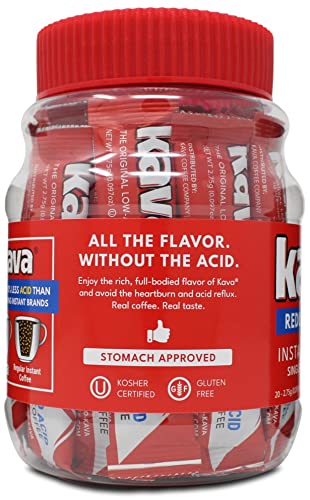 Kava Instant Low Acid Coffee Sticks