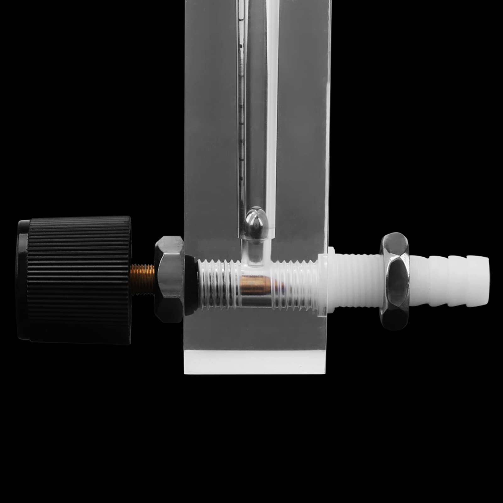 LZQ - 7 Débitmètre de Gaz Débitmètre 2-20LPM Régulateur de Gaz avec Vanne de Contrôle pour Oxygène Air Gaz