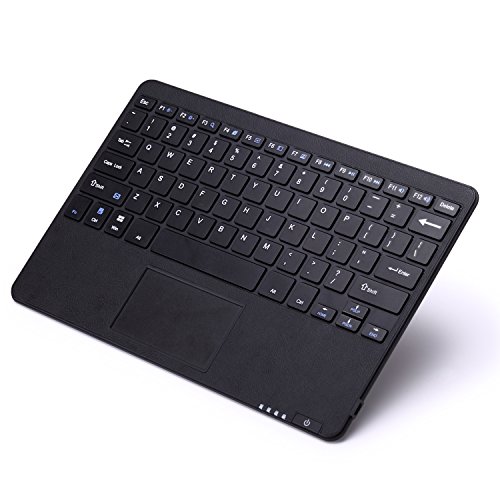 MoKo Microsoft Surface Pro 3 Keyboard Cover Case - Cover with Removable Wireless Bluetooth Keyboard for Microsoft Surface Pro 3 12 Inch Tablet, Black