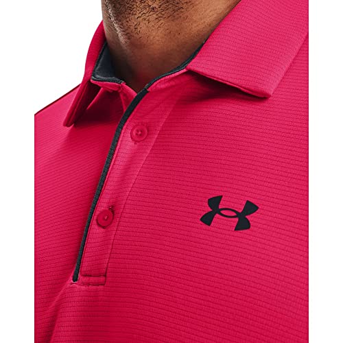 Image of Under Armour Men's Polyester Solid Tech Polo | T-Shirt | 1290140-001