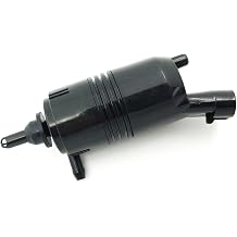 Tom Front Windshield Washer Pump Compatible with 1990-2006 Buick Cadillac Chevrolet Pontiac Oldsmobile 89025062 22143196 22127652