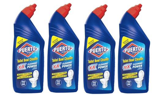 Image of Puerto Disinfectant Toilet Cleaner, Original- 250 ml (Pack of 4)|Cleans 99.9% Germs |Removes Toughest Stains | Provides Long Lasting freshness