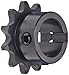 Tsubaki 35B11FL Finished Bore Sprocket, Single Strand, Hardened Teeth, Inch, #35 ANSI No., 3/8" Pitch, 11 Teeth, 3/4" Bore