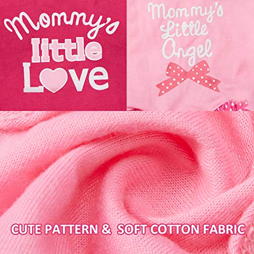 image for Weewooday 2 Pieces Dog Dresses for Dogs Cute Girl Female pet Dress Mom