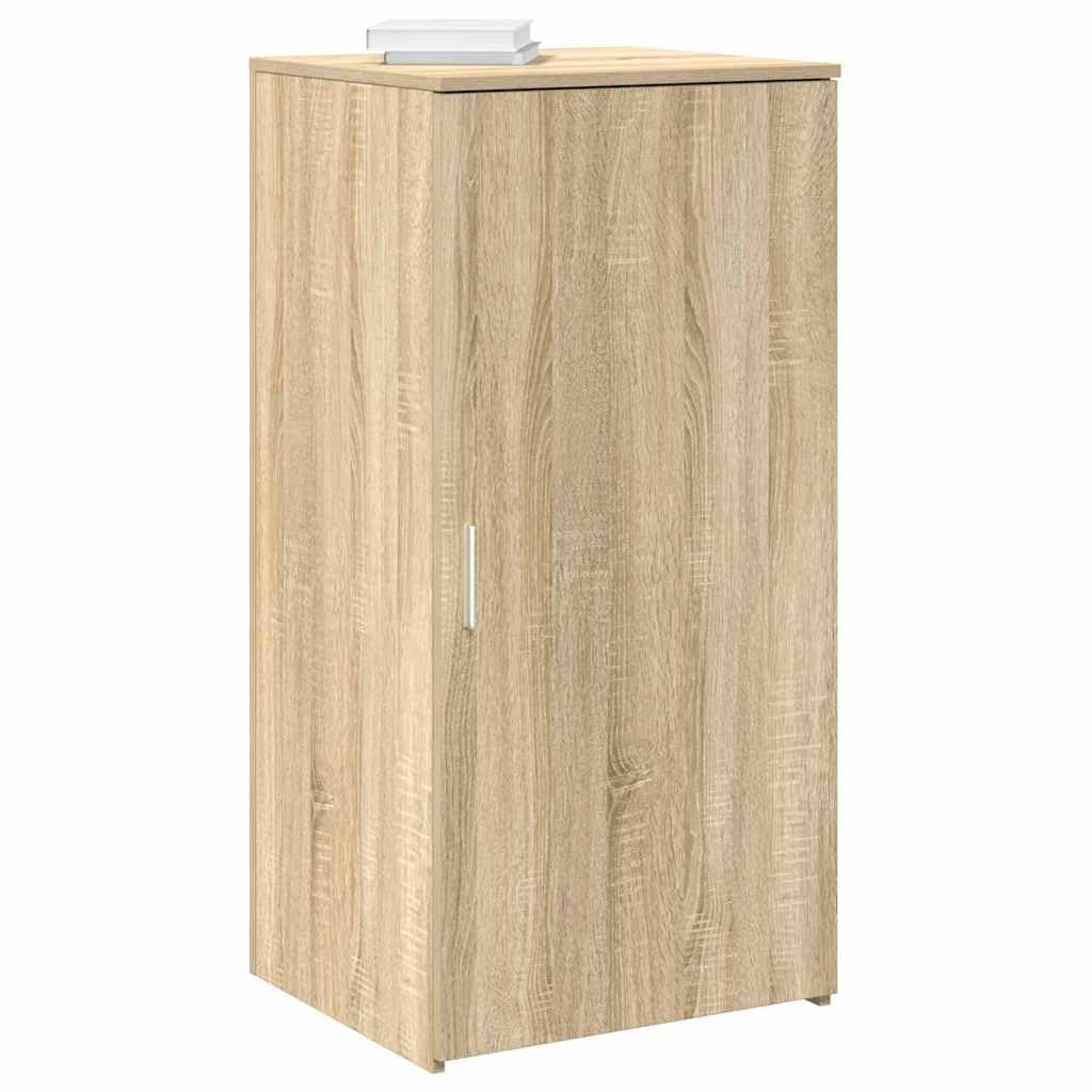 vidaXL Armoire de rangement en chêne Sonoma 50 x 45 x 103,5 cm - Armoire de rangement pour bureau