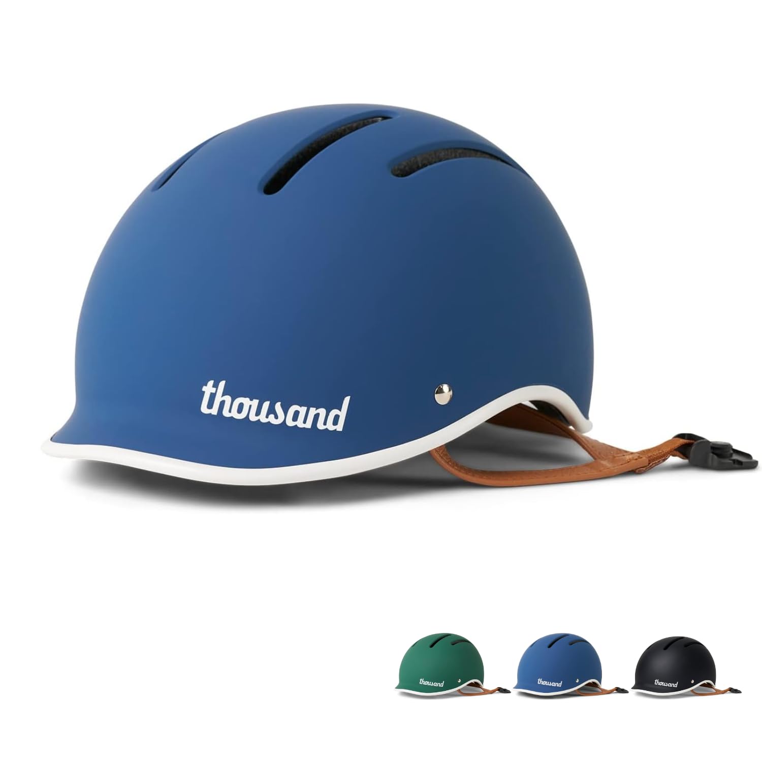 Thousand Kids Helmet – Free Reflective Sticker Pack to Customize, No Pinch Magnetic Buckle, Multi Sport Safety CSPC ASTM CE Certified – Jr Collection